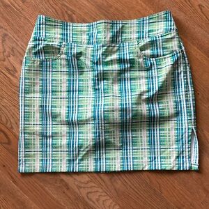 Jofit plaid golf skort